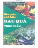 Hướng dẫn bảo quản chế biến rau quả thực phẩm