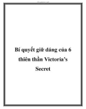 Bí quyết giữ dáng của 6 thiên thần Victoria’s Secret