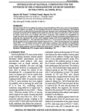 Optimization of material composition for the synthesis of urea formaldehyde (UF) resin modified by polyvinyl alcohol (PVA)