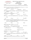 Đề kiểm tra học kì 1 môn Toán lớp 12 năm 2022-2023 có đáp án - Trường THPT Phùng Khắc Khoan (Mã đề 123)