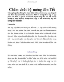 Chăm chút bộ móng đón Tết