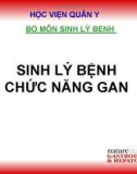 Bài giảng bộ môn Sinh lý bệnh: Sinh lý bệnh chức năng gan (tt)