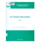 kỹ thuật hóa dược (tập 2): phần 1