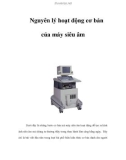 Nguyên lý hoạt động cơ bản của máy siêu âm