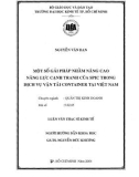 Luận văn Thạc sĩ Kinh tế: Một số giải pháp nhằm nâng cao năng lực cạnh tranh của spic trong dịch vụ vận tải container tại Biệt Nam