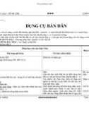 Bài 45 : DỤNG CỤ BÁN DẪN