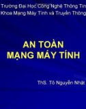 Bài giảng An toàn mạng máy tính: Bài 4 - ThS. Tô Nguyễn Nhật Quang