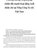 Luận văn: Phương hướng và giải pháp nhằm đẩy mạnh hoạt động xuất khẩu chè tại Tổng Công Ty chè Việt Nam