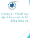 Bài giảng Hệ thống thông tin quản lý: Chương 11 - GV. Nguyễn Mạnh Tuấn