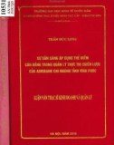 Luận văn Thạc sĩ Kinh doanh và quản lý: Sự sẵn sàng áp dụng thẻ điểm cân bằng trong quản lý thực thi chiến lược của Agribank chi nhánh tỉnh Vĩnh Phúc