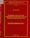 Luận văn Thạc sĩ Kinh doanh và quản lý: Tăng cường công tác quản lý Thuế thu nhập doanh nghiệp đối với các doanh nghiệp xây dựng cơ bản trên địa bàn quận Thanh Xuân, thành phố Hà Nội