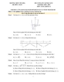 Đề cương ôn tập học kì 1 môn Toán lớp 12 năm 2024-2025 - Trường THPT Yên Hòa, Hà Nội