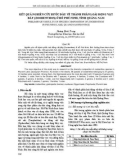 Kết quả nghiên cứu bước đầu về thành phần loài động vật đáy (Zoobenthos) ở hồ Phú Ninh, tỉnh Quảng Nam