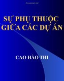 Sự phụ thuộc giữa các dự án-Cao Hào Thi