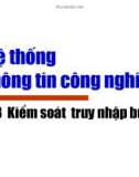 Hệ thống thông tin công nghiệp Chương 4