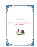 LUẬN VĂN: Hoàn thiện công tác Đánh giá thực hiện công việc tại Công ty TNHH VKX.