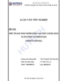 Luận văn: Một số giải pháp nhằm nâng cao chất lượng dịch vụ ăn uống tại khách sạn Lyberty Central