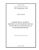 Luận văn Thạc sĩ Luật học: Giám đốc thẩm vụ án hình sự theo pháp luật tố tụng hình sự Việt Nam từ thực tiễn xét xử của TAND cấp cao tại thành phố Hồ Chí Minh