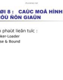 BÀI 8: CÁC MÔ HÌNH BỘ NHỚ ĐƠN GIẢN