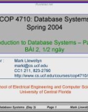 Database Systems - Part 2