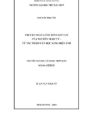 Luận văn Thạc sĩ Văn học Việt Nam: Truyện ngắn Cánh đồng bất tận của Nguyễn Ngọc Tư từ tác phẩm văn học sang điện ảnh