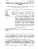 Degradation of Tetracycline by composite catalyst derived from food waste and goethite