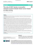 The role of AKR1 family in tamoxifen resistant invasive lobular breast cancer based on data mining