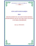 Sáng kiến kinh nghiệm THPT: Một số giải pháp thúc đẩy chuyển đổi số góp phần đổi mới nội dung, phương thức hoạt động Công đoàn cơ sở trong tình hình mới