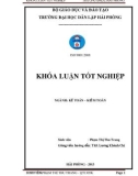 Khóa luận tốt nghiệp Kế toán Kiểm toán: Hoàn thiện tổ chức kế toán chi phí, doanh thu và xác định kết quả kinh doanh tại Công ty cổ phần Thương mại TB 888