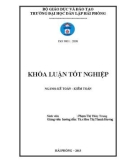 Khóa luận tốt nghiệp Kế toán Kiểm toán: Hoàn thiện công tác lập và phân tích Bảng cân đối kế toán tại công ty TNHH MTV Đóng và Sửa chữa tàu Hải Long