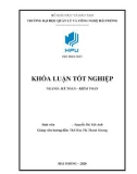 Khóa luận tốt nghiệp Kế toán – Kiểm toán: Hoàn thiện công tác kế toán vốn bằng tiền tại công ty TNHH Nguyễn Đức Phát