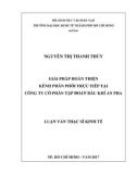 Luận văn Thạc sĩ Kinh tế: Giải pháp hoàn thiện kênh phân phối trực tiếp tại Công ty cổ phần Tập đoàn dầu khí An Pha