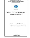 Khoá luận tốt nghiệp: Hoàn thiện công tác kế toán doanh thu, chi phí và xác định kết quả kinh doanh tại Công ty Cổ phần E29