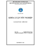 Khoá luận tốt nghiệp: Hoàn thiện tổ chức kế toán doanh thu chi phí và xác định kết quả kinh doanh tại Công ty Cổ phần vật tư máy tàu thủy An Phú