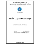 Khoá luận tốt nghiệp: Hoàn thiện tổ chức công tác kế toán doanh thu, chi phí và xác định kết quả kinh doanh tại công ty TNHH Hoa Đại