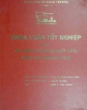 Khóa luận tốt nghiệp: Xây dựng kế hoạch xuất khẩu hàng thủ công mỹ nghệ