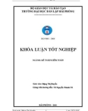 Khoá luận tốt nghiệp: Hoàn thiện tổ chức công tác kế toán tiền lương và các khoản trích theo lương tại Công ty Vận Tải Quốc Tế Nhật Việt