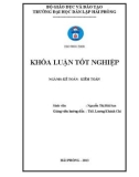 Khoá luận tốt nghiệp: Hoàn thiện tổ chức công tác kế toán chi phí, doanh thu và xác định kết quả kinh doanh tại công ty Phát triển Khu Công nghiệp NOMURA Hải Phòng