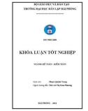 Khoá luận tốt nghiệp: Hoàn thiện công tác kế toán tiền lương và các khoản trích theo lương tại Công ty Cổ phần Xây lắp điện Duyên hải