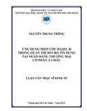 Luận văn Thạc sĩ Kinh tế: Ứng dụng hiệp ước Basel II trong quản trị rủi ro tín dụng tại Ngân hàng thương mại cổ phần Á Châu