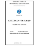 Khoá luận tốt nghiệp: Hoàn thiện công tác lập và phân tích bảng cân đối kế toán tại Công ty cổ phần vận tải biển Hoàng Anh