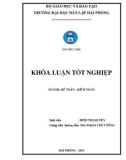 Khoá luận tốt nghiệp: Hoàn thiện công tác kế toán vốn bằng tiền tại Công ty TNHH MTV Xi măng Hải Phòng