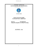 Khoá luận tốt nghiệp: Hoàn thiện tổ chức kế toán lương và các khoản trích theo lương tại công ty cổ phần thương mại Châu Thanh