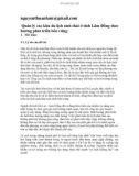 Đề tài Quản lý các khu du lịch sinh thái ở tỉnh Lâm Đồng theo hướng phát triển bền vững 