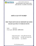 Khóa luận tốt nghiệp: Thực trạng kế toán xác định kết quả kinh doanh tại Công ty TNHH Kỳ Duyên