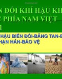 BIẾN ĐỔI KHÍ HẬU MIỀN NAM VIỆT NAM