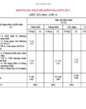 Đề thi giữa học kì 1 môn Tin học lớp 8 năm 2022-2023 có đáp án - Trường THCS Nguyễn Du