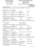 Đề thi thử tốt nghiệp THPT môn Hóa học năm 2022-2023 có đáp án (Lần 1) - Trường THPT Thanh Miện, Hải Dương