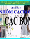 Bài giảng điện tử môn hóa học: cácbon