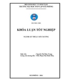 Đồ án tốt nghiệp ngành Kỹ thuật môi trường: Nghiên cứu xử lý sắt trong nước bằng vật liệu hấp phụ chế tạo từ bã mía